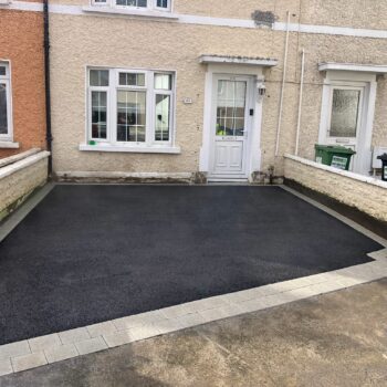Tarmac Driveway with Silver Granite Border in Dublin