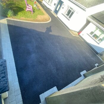 Tarmac Driveway with Silver Granite Border in Rush, Co. Dublin