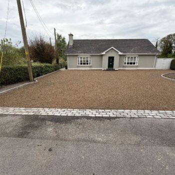 Gravel Driveway in Multyfarnham, Co. Westmeath